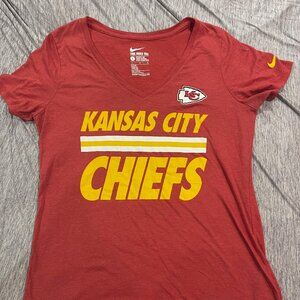 Nike NFL Women's Chiefs Athletic Cut Tee Size L